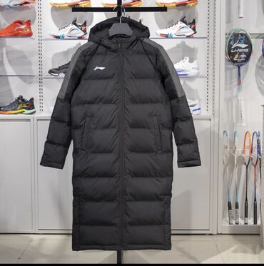 цельные купальники: Мужская куртка, 2XL (EU 44), Li-Ning, Б/у, цвет - Черный, Самовывоз