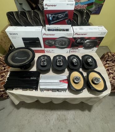 insta 360 go 2: Avtomobil üçün tam audio sistemi – Pioneer və Sony Komplektdə: -