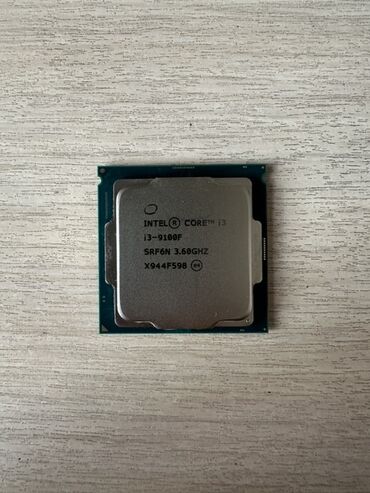 i5 9400f цена: Процессор, Б/у, Intel Core i3, 4 ядер, Для ПК