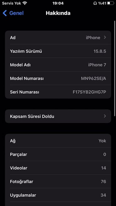 Apple iPhone: IPhone 7, 128 GB, Qara, Barmaq izi -da lalafo.az — 11 Apple iPhone: IPhone 7, 128 GB, Qara, Barmaq izi — 11
