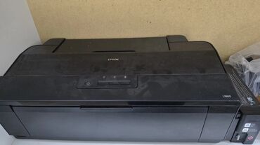 мини принтер для наклеек: Epson l1800 A3,A4 6 цветный Печатает отлично,дюзы чистые в хорошем