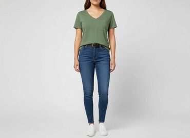 tommy hilfiger t shirty logo: House, T-shirt damski, rozmiar XL