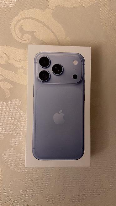 telefon dukani: IPhone 18 Pro, 256 GB, Mavi, Zəmanət, Simsiz şarj, Face ID — 1