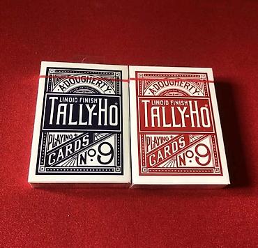 Игральные карты Tally-Ho No. 9 (A. Dougherty) — классическая колода от