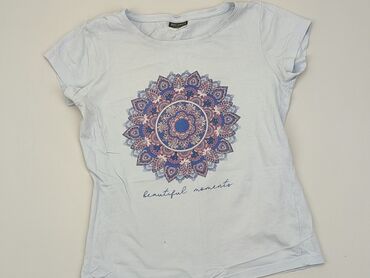 błękitny t shirty damskie: T-shirt, Beloved, S, stan - Dobry