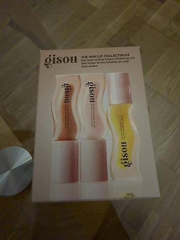 şakelli yağı: Gisou – The Mini Lip Collectibles dəsti Məzmun: - 3 ədəd bal ilə — 1