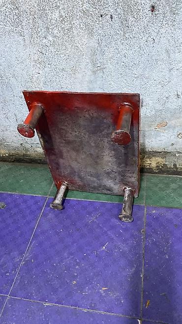 utu altligi: Peç altlıği Metaldan hazırlanmış alçaq sten/tray - Material: qalın — 4