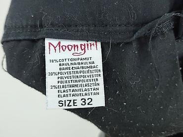 spodnice czarne: Spodnie materiałowe damskie, rozmiar L — 4
