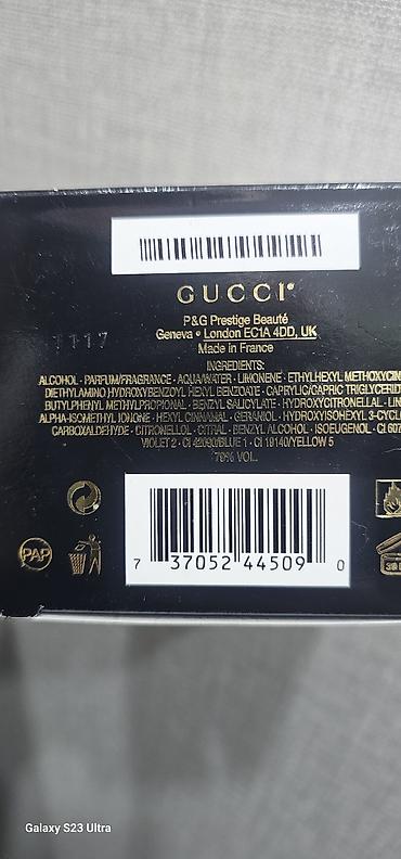 herba flora: Gucci Flora Eau Fraîche – qadınlar üçün parfum. Duty free-den alinib — 3