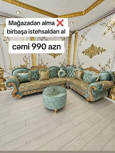 barokko: Yeni, Künc divan, Divan, Bazasız, Açılmayan — 1