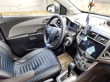 chevralet aveo: Chevrolet Aveo sedan - Korpus: 4 qapılı sedan, boz (metallic) rəng - — 8
