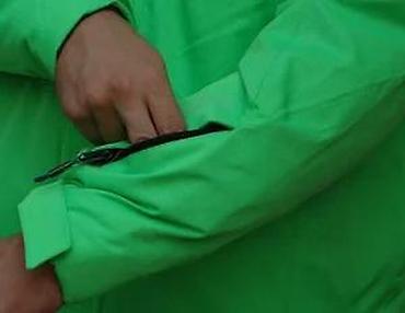 Zimske jakne: Zimska/planinska jakna – muški model, zeleno-crna - Topla izolacija i — 10