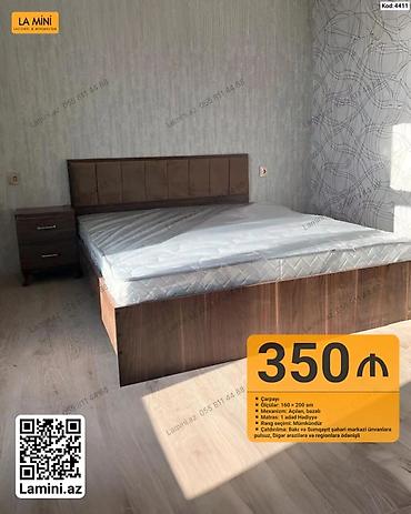 Çarpayı – kod 4411 - Ölçü: 160 × 200 sm - Mexanizm: açılan, bazalı lalafo.az -da Çarpayı – kod 4411 - Ölçü: 160 × 200 sm - Mexanizm: açılan, bazalı