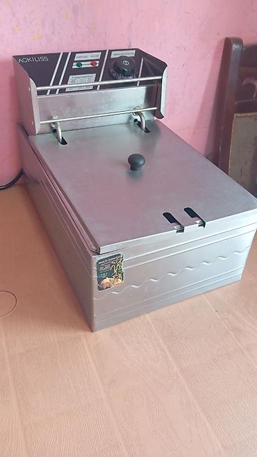 Sənaye tipli elektrik fritöz - Brend: ACKILISS (idarə panelində