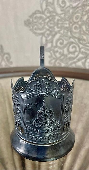 Metaldan hazırlanmış qrafin/çay stəkanı üçün podstakanik (stakanaltı) lalafo.az -da Metaldan hazırlanmış qrafin/çay stəkanı üçün podstakanik (stakanaltı)