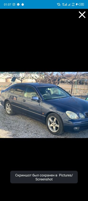 лексус купить бишкек: Lexus GS: 2002 г., 3 л, Автомат, Газ, Седан