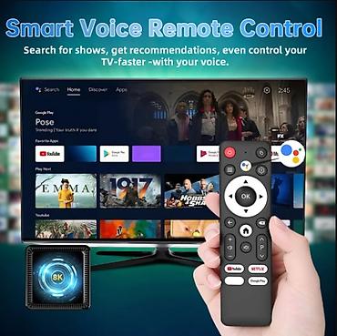 DVD i Blu-ray plejeri: Android tv Box Q19 - Allwinner H618 - 8/128GB - Android 14 - Nov — 9