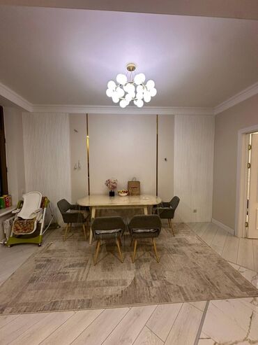 строка кж продажа квартир в бишкеке: 3 комнаты, 122 м², Элитка, 6 этаж, Дизайнерский ремонт