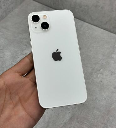 Apple iPhone: IPhone 13, Б/у, 128 ГБ, Белый, 59 %