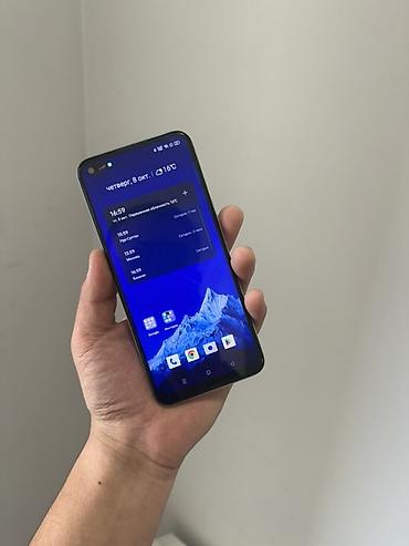 Уюлдук телефондор жана аксессуарлар: Realme 7i, Колдонулган, 128 ГБ, түсү - Көгүлтүр, 2 SIM — 2