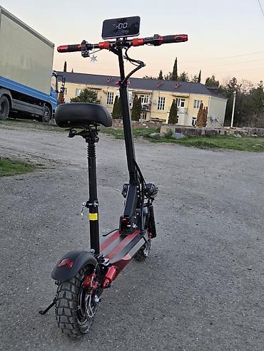 velosibet type 1: Elektrik skuter – oturacaqlı, güclü işıqlanmalı, iri təkərli model - — 3