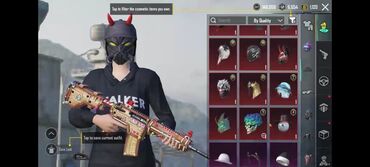 Digər oyun və konsollar: Pubg hesab-120 silah-Destansi göstəriş-fateh-69 level-tek bag-ilk