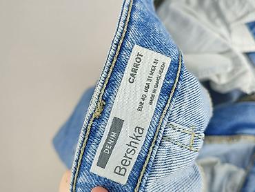pull and bear dostawa: Bershka, Jeansy damskie, rozmiar L — 4