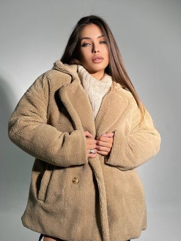 изготовление очков: Потрясающий полушубок " TEDDY " 📌размеры : S M Л ( 42-44 44-46