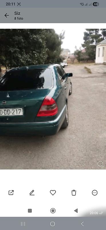 w202 duman: Avtomobil: Mercedes-Benz C-Class (W202), sedan Rəng: Tünd yaşıl — 4
