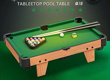 Бильярдные столы: Настольный бильярдный стол (Tabletop Pool Table) Компактный стол для — 1