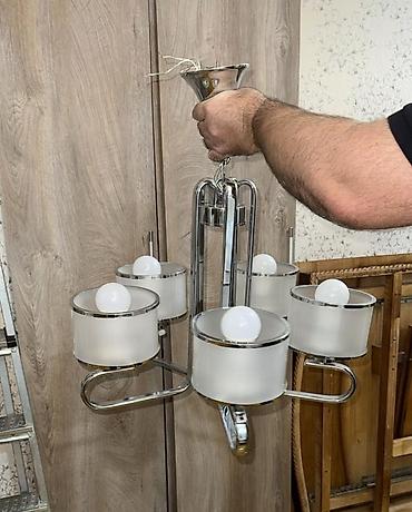Çilçıraqlar: Çılçıraq, 5 lampa, Metal — 1