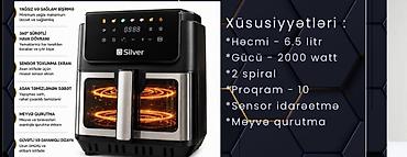 malax meyve: Silver hava fritözü – sürətli və sağlam bişirmə üçün. Xüsusiyyətlər — 2