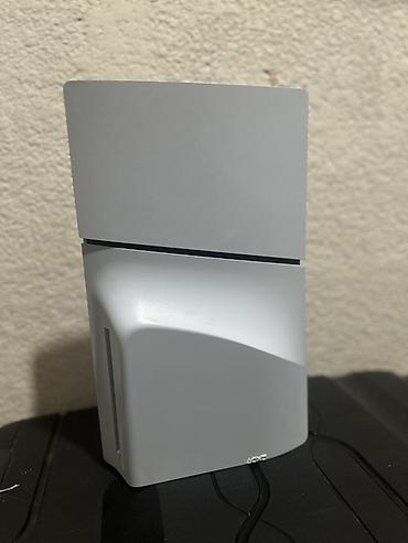 PS5 (Sony PlayStation 5): Ps 5 slim disc (2115) + 10 игр + 2 джойстика. В новом состоянии — 8