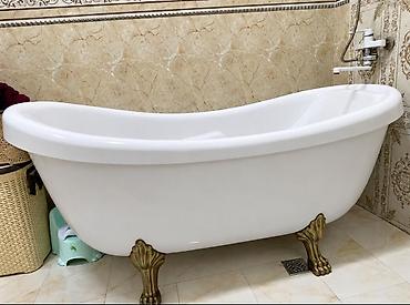 divar satlari: Fristoyanlı vannа – klassik “clawfoot” model - Material: parlaq ağ — 1