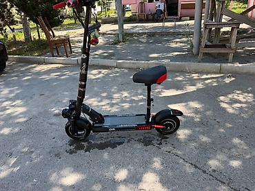 kugoo m4 pro: Elektrik skuter – oturacaqlı, güclü işıqlanma və disklə əyləclər - — 6
