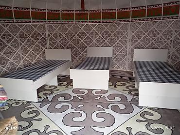bunk bed: Односпальная кровать, Новый, С матрасом, длина - 190 см — 1
