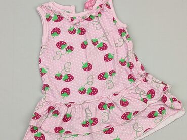 różowe sukienki: Sukienka, 1.5-2 lat, 86-92 cm, stan - Dobry