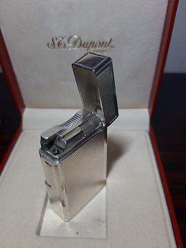 Upaljači i prateća oprema: S. T. Dupont Briquet Ligne 1  GM GRAIN D'ORGE Original Made in Paris — 8