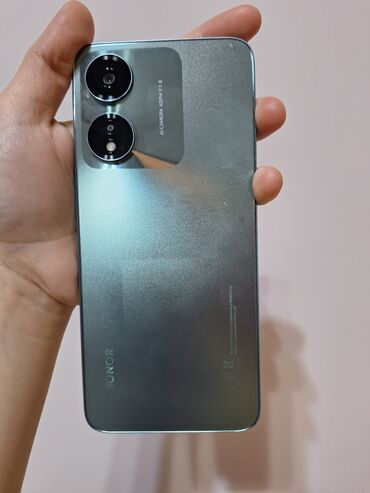 telefon akse: Honor X5, 64 GB, rəng - Göy, Sensor, İki sim kartlı