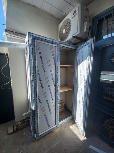 Plastik qapılar: Yeni Plastik qapı Naliçnik ilə, Zəmanətli, Ödənişli quraşdırma, Ödənişli çatdırılma — 8