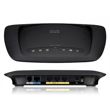 vpn: Wi-fi роутер linksys x2000 (wan/adsl 2+) wi-fi-adsl2+ роутер стандарт