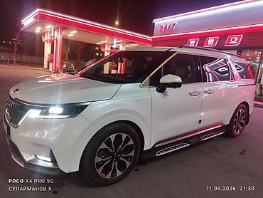 гузгу: Kia Carnival: 2021 г., 2.2 л, Автомат, Дизель, Минивэн — 5