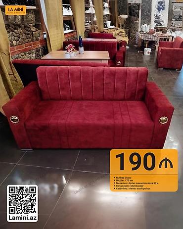 Mebel: Məhsul: Mətbəx divanı - Ölçü: 170 sm - Mexanizm: Açılan mexanizm — 1