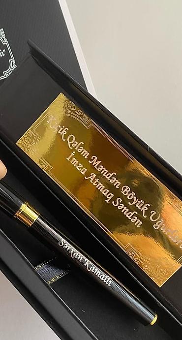 clinco form coffee: Hediyyelik qutuda qələm istənilən yazı yazılır metrolara pulsuz — 3