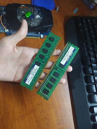 komputer prosesor: Masaüstü kompüterlər üçün RAM modulları iki dənə si 15 ə - Tip: DDR3 — 1