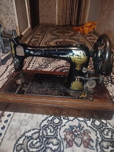 İncəsənət və kolleksiyalar: Singer tikiş maşını – mexaniki, qədim model - Brend: The Singer Mfg — 2