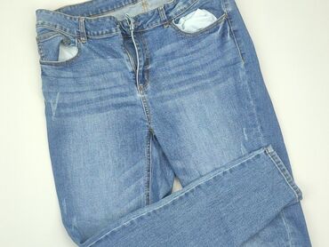 czarne spodnie jeans damskie: 2XL (EU 44), condition - Very good