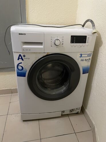 весы напольные электронные: Кир жуучу машина Beko, Колдонулган, Автомат, 7 кг чейин, Толук өлчөм