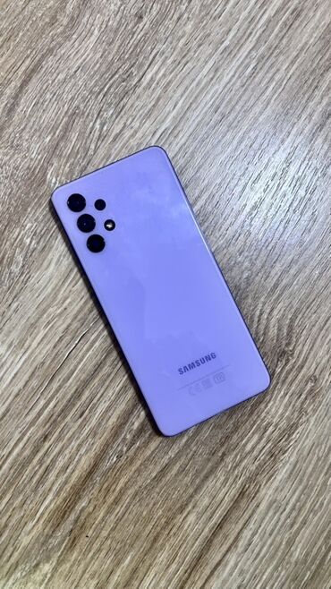 купить телефон самсунг а51: Samsung Galaxy A32, Б/у, 64 ГБ, цвет - Фиолетовый
