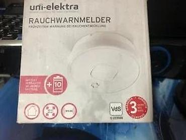 Oprema i sredstva za zaštitu: Uni-Elektra detektor dima (model UZA208) - Optički detektor dima za — 13